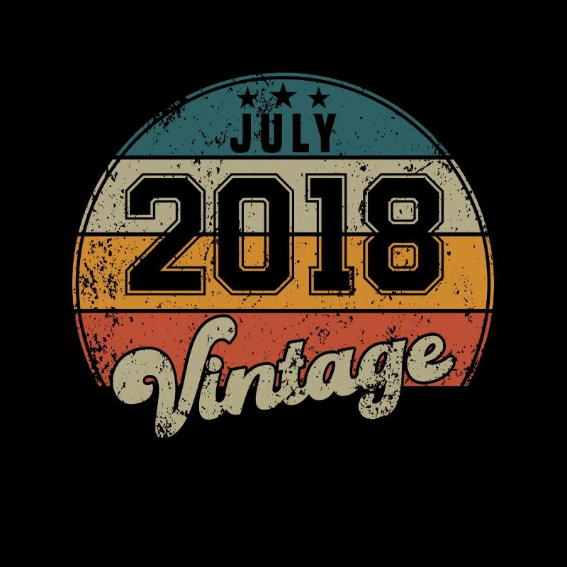 Vintage Geburtstag - Juli 2018 - Geschenkidee