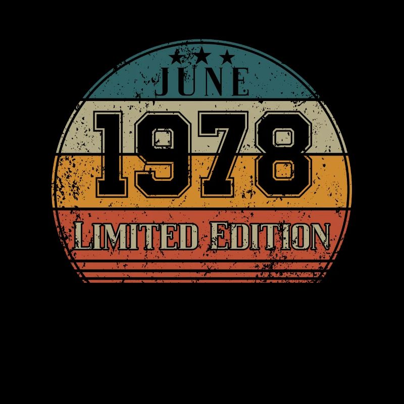 Geburtstag - Limited Edition Juni 1978