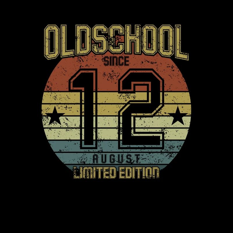 August 2012 - Geburtstag im August Oldschool