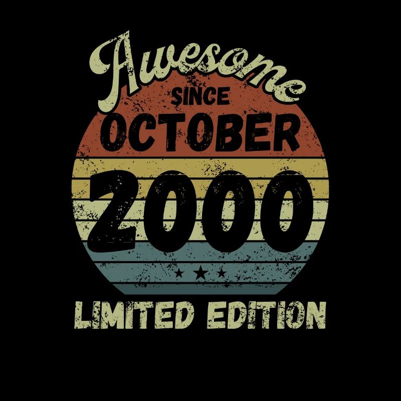 Awesome since October 2000 - Geburtstag