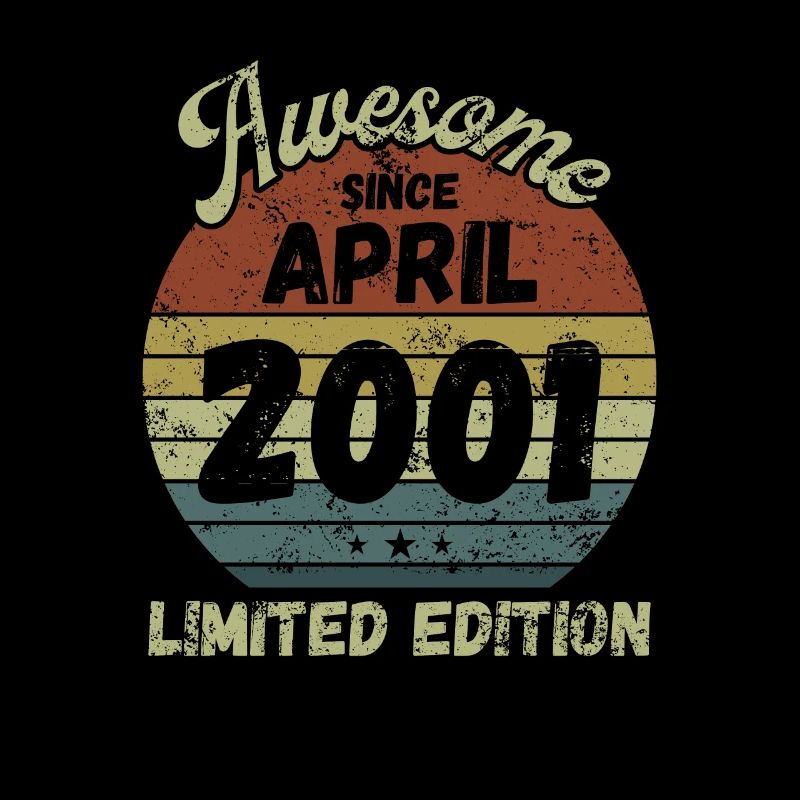 Awesome since April 2001 - Geburtstag