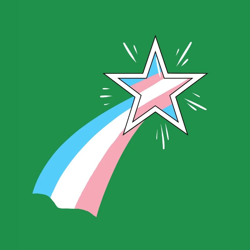 Trans Pride Star