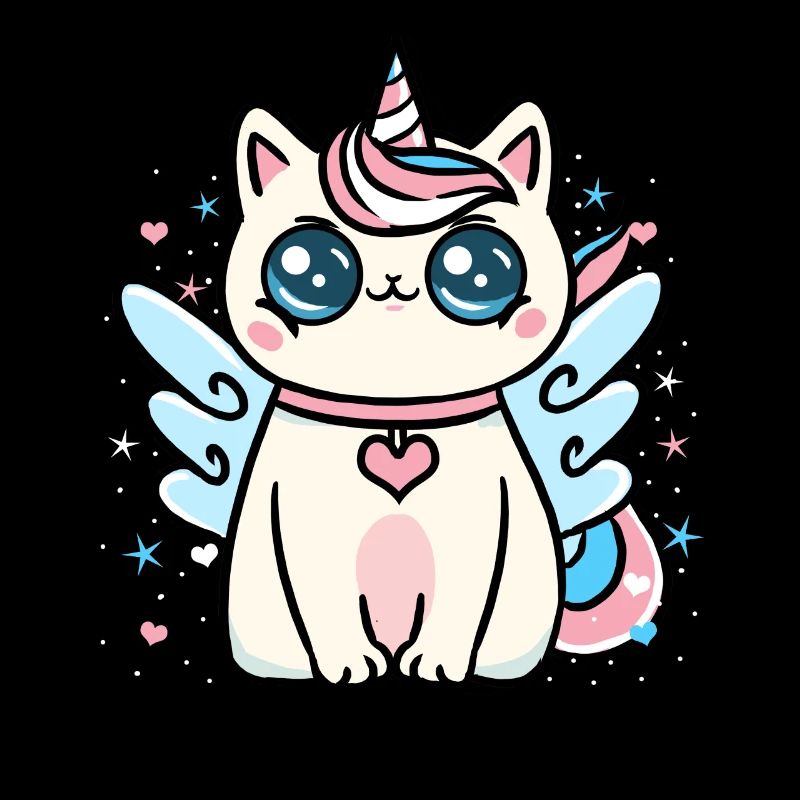 Transgender Katzen Einhorn Trans Pride