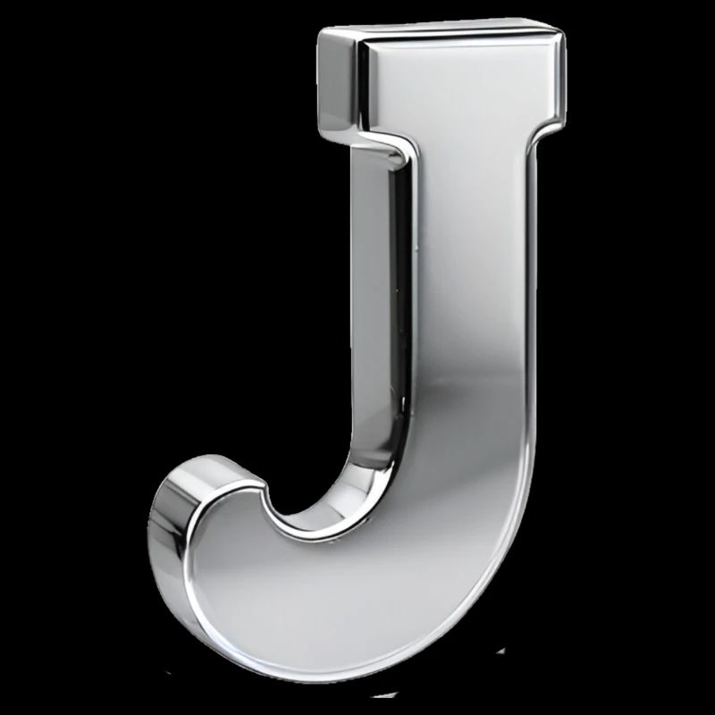 Chrome ,, J " Metallic