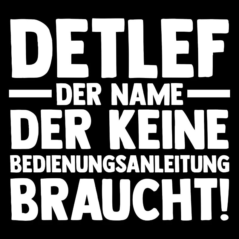 First name Detlef