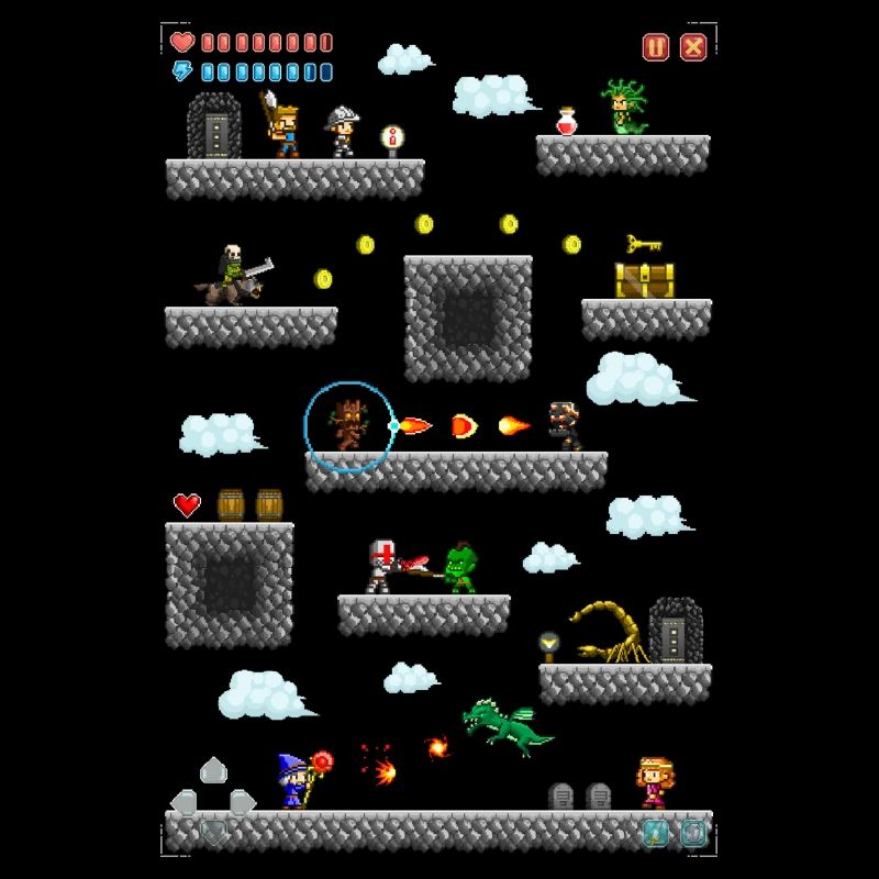 Pixelantasy Jeu