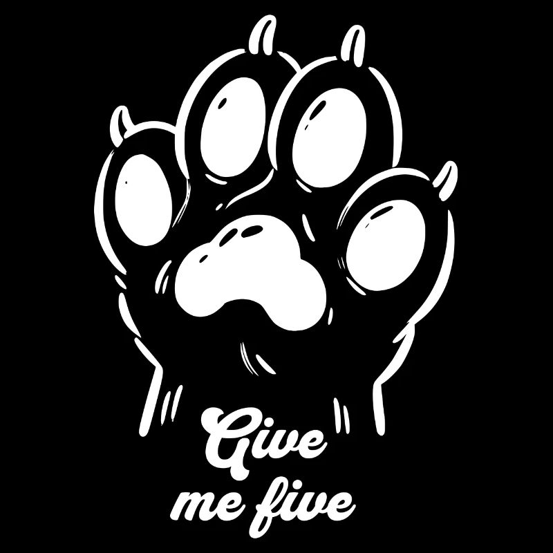 Paw Give me five Pfote Light