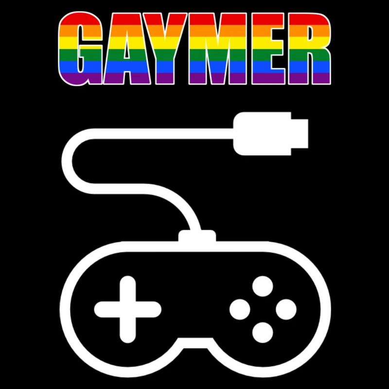 GAMER - GAYMER - PLAYER - CONTROLLER - GAME OVER