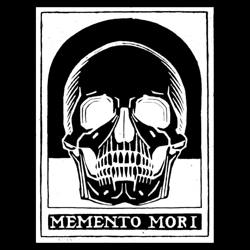 Memento Mori (white version)