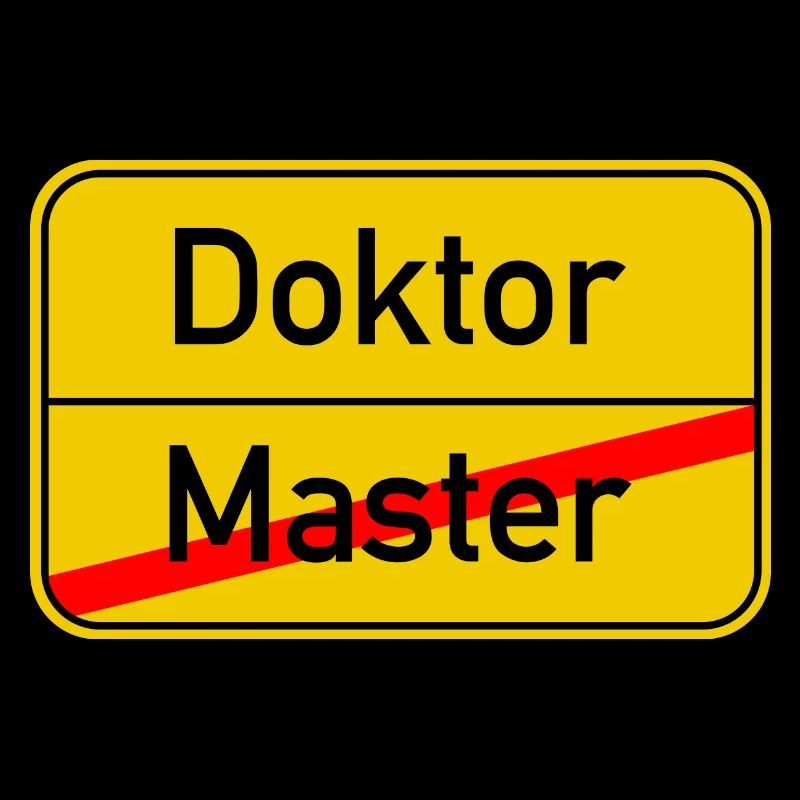Ortsschild Master - Doktor