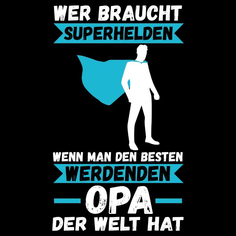 Werdender Großvater Opa