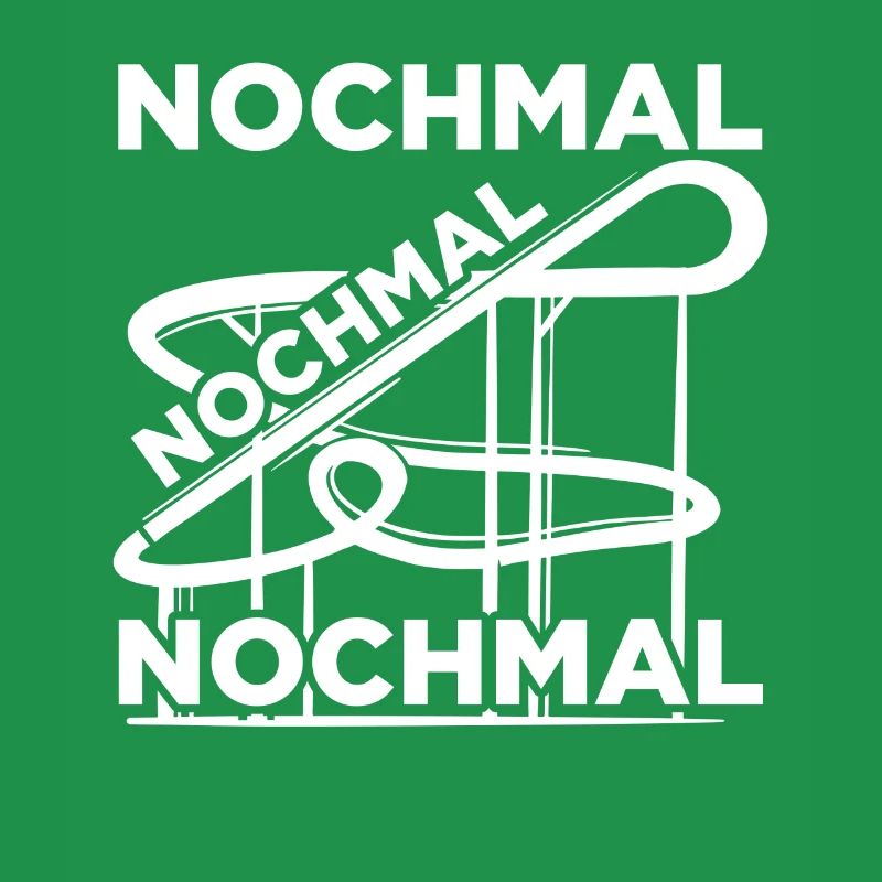 Nochmal Freizeitpark Rollercoaster Achterbahn