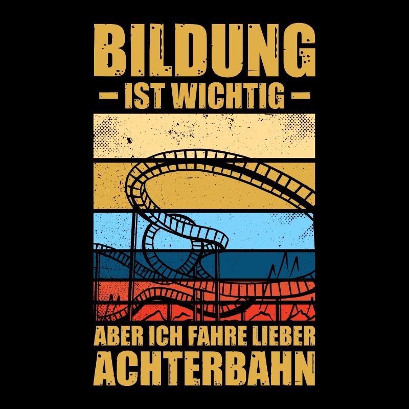 Bildung Freizeitpark Rollercoaster Achterbahn