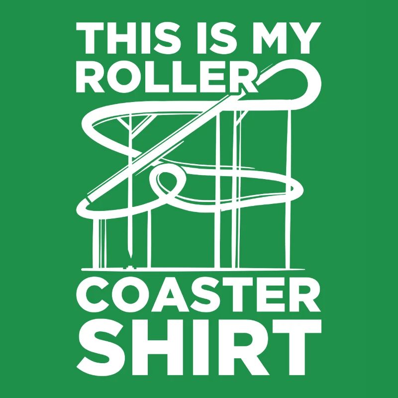 My roller coaster Freizeitpark Achterbahn