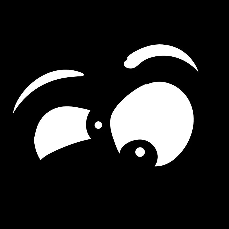 Eyes squint laugh grimace crazy crazy face comic c