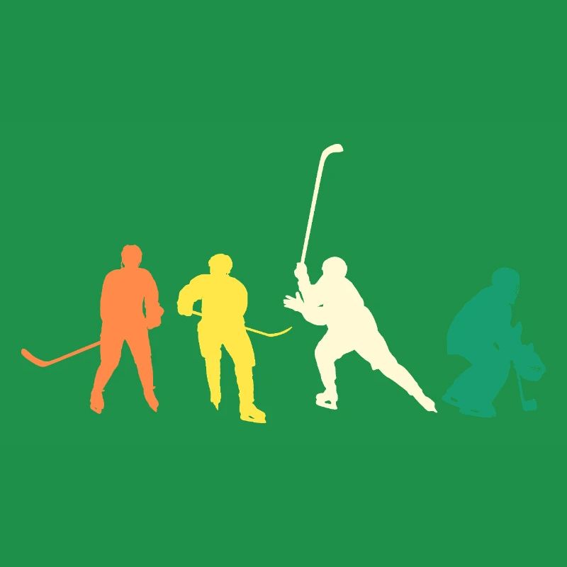 Eishockeyspieler Evolution Eishockey