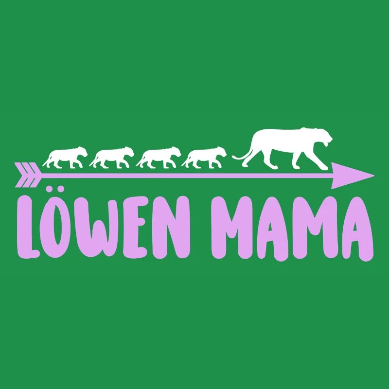 Mutter Löwen Mama