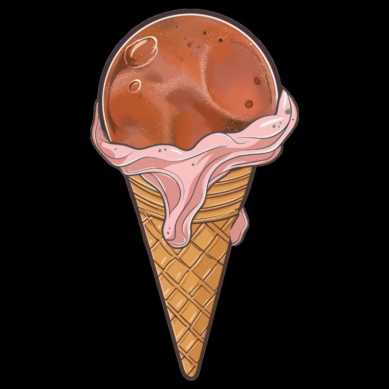 Eis-Planet Venus