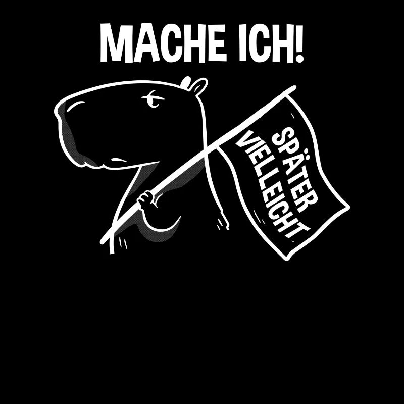 Mach ich! Später Wasserschwein Capybara