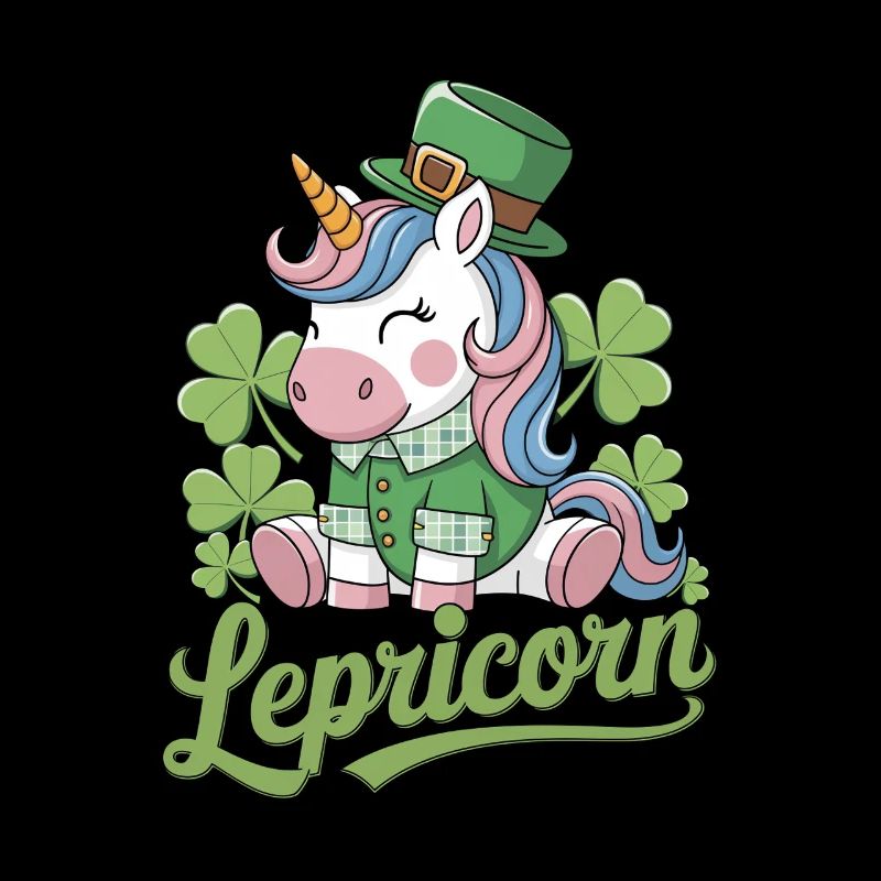Lepricorn St Patrick's Day Magic Vibes