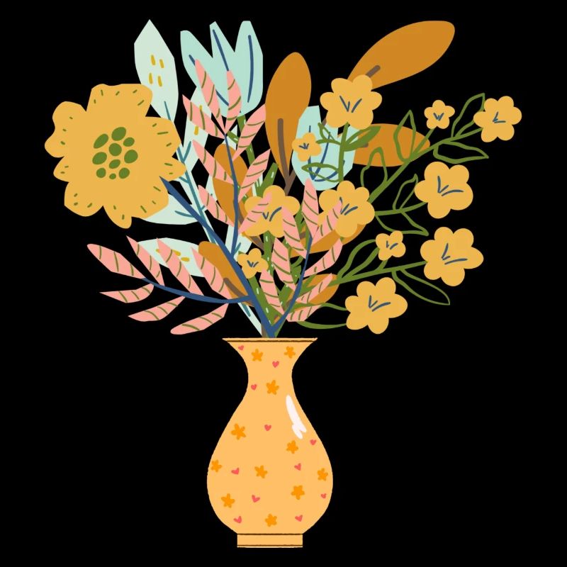 Vase à fleurs astucieux