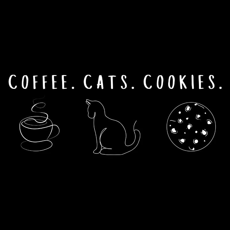 Coffee Cats Cookies