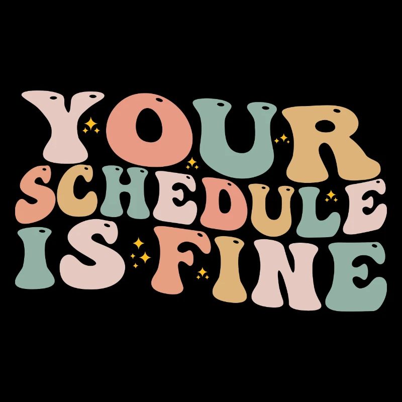 Your Schedule Is Fine - School Counselor First Day