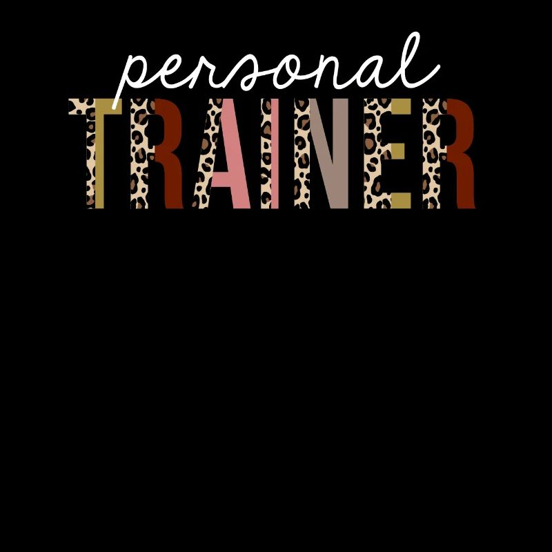 Personal Trainer Leopard Print Funny Gift