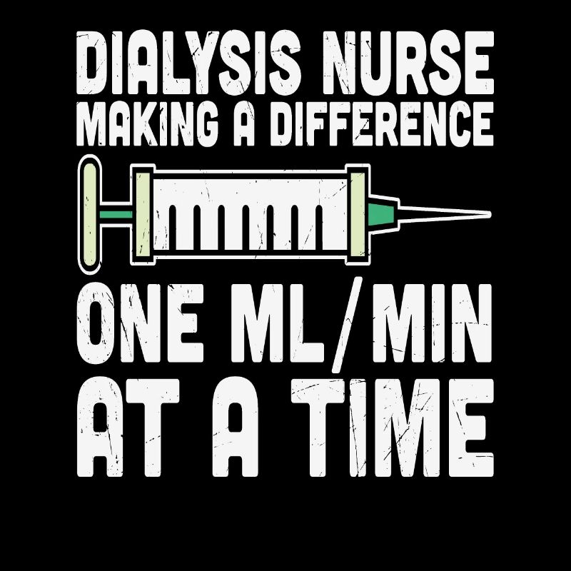 Dialyseschwester macht einen Unterschied Ein ml / min bei