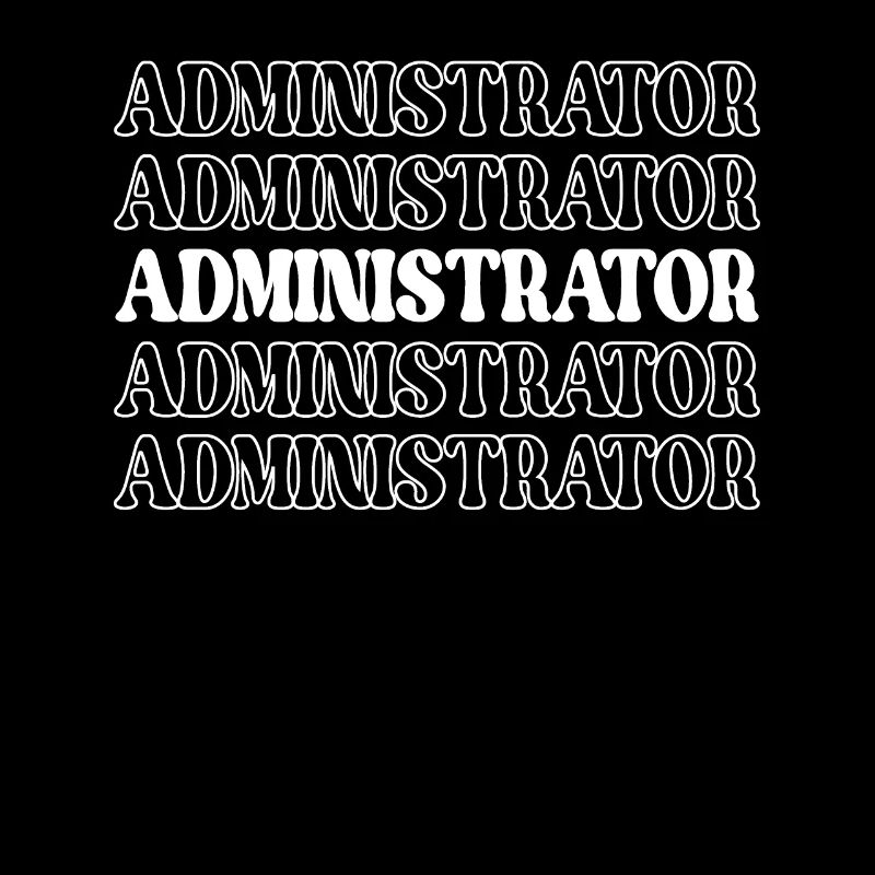 Administrativer Administrator Admin Administrative Wertschätzung