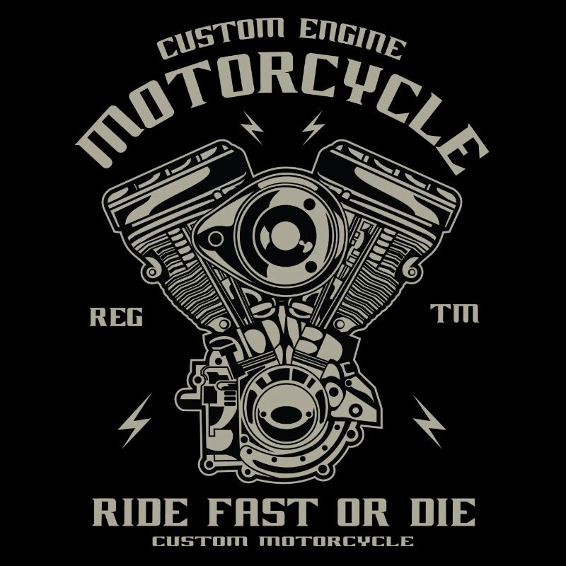 Motorcycle engine conversion Chopper Custom Engine
