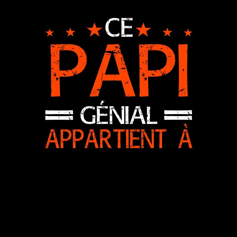 Ce Papi Génial Appartient à Personnalisé