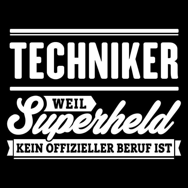 Superheld Techniker