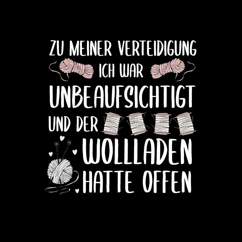 Der Wollladen hatte offen, Stricken Geschenk