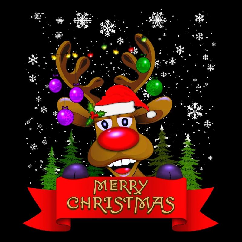 Idée cadeau de Noël renne! Joyeux Noël