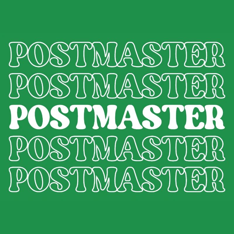 Maître de poste, facteur, directeur de bureau de poste