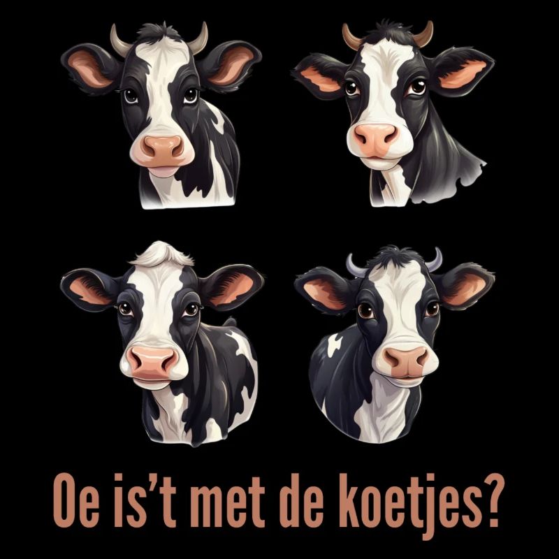 Oh what's it with the small talk? Dialect shirts cows