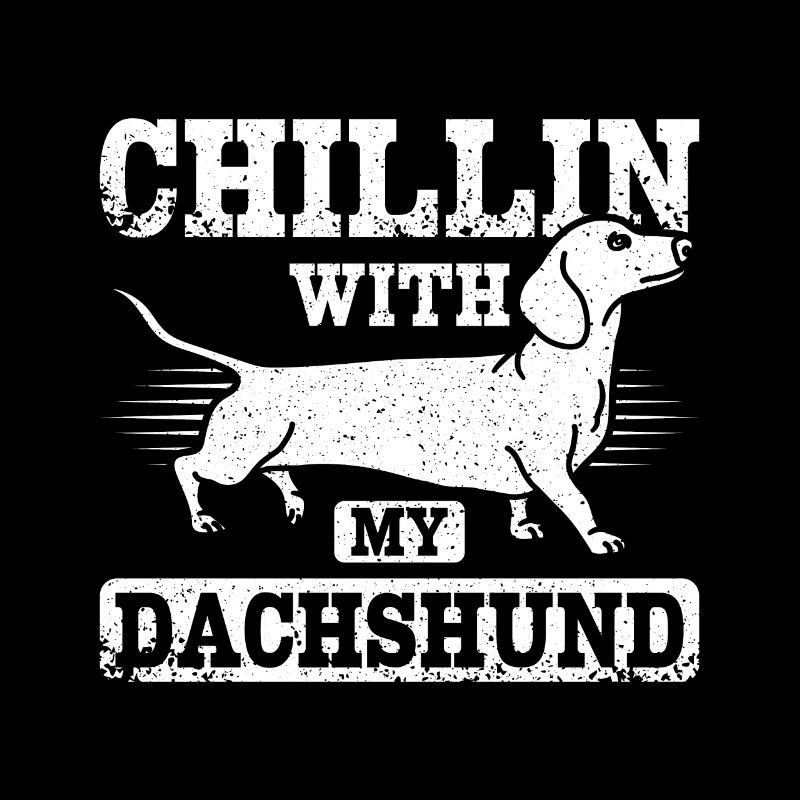 Chillin with my dachshund