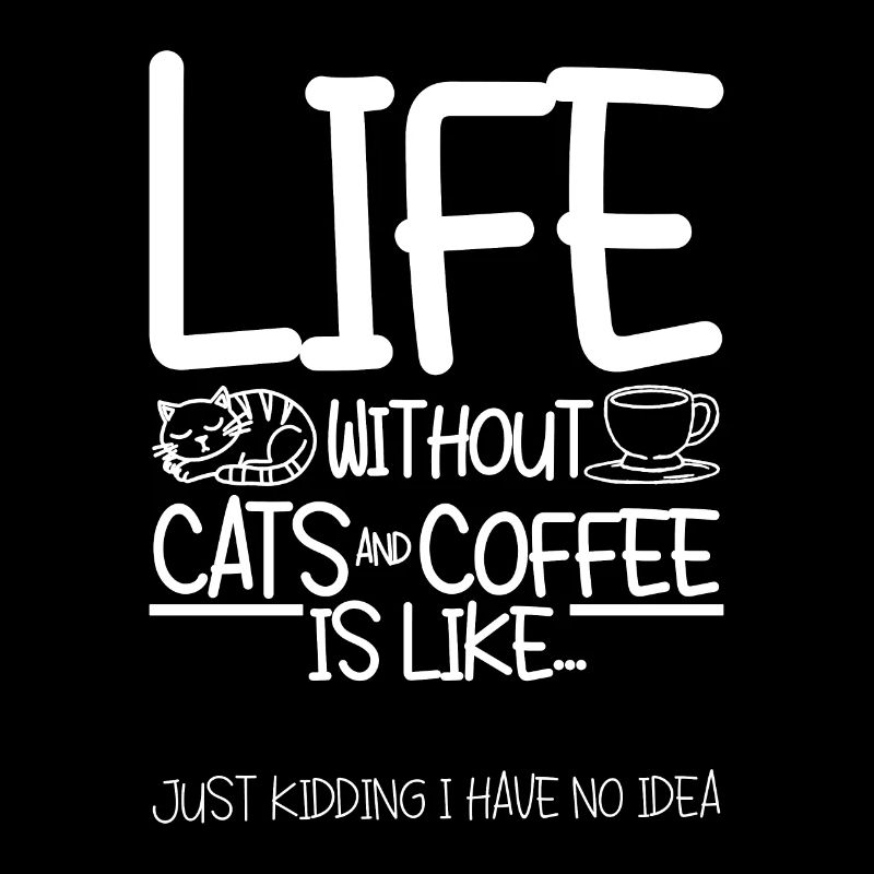 La vie sans les chats et le café, c’est comme
