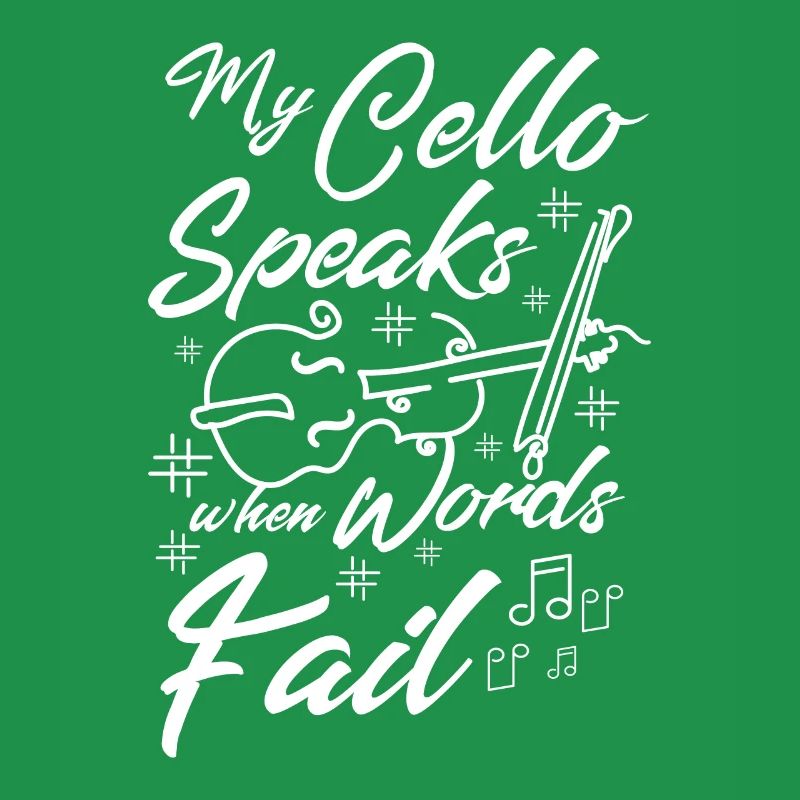 My cello speaks when words fail