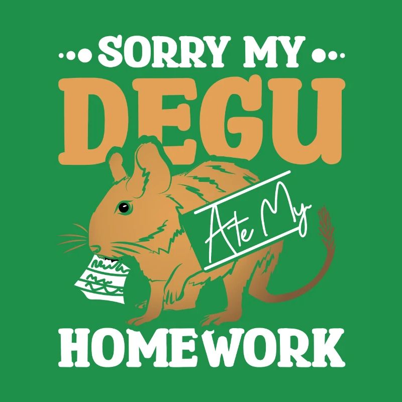 Désolé mon octodé a mangé mes devoirs