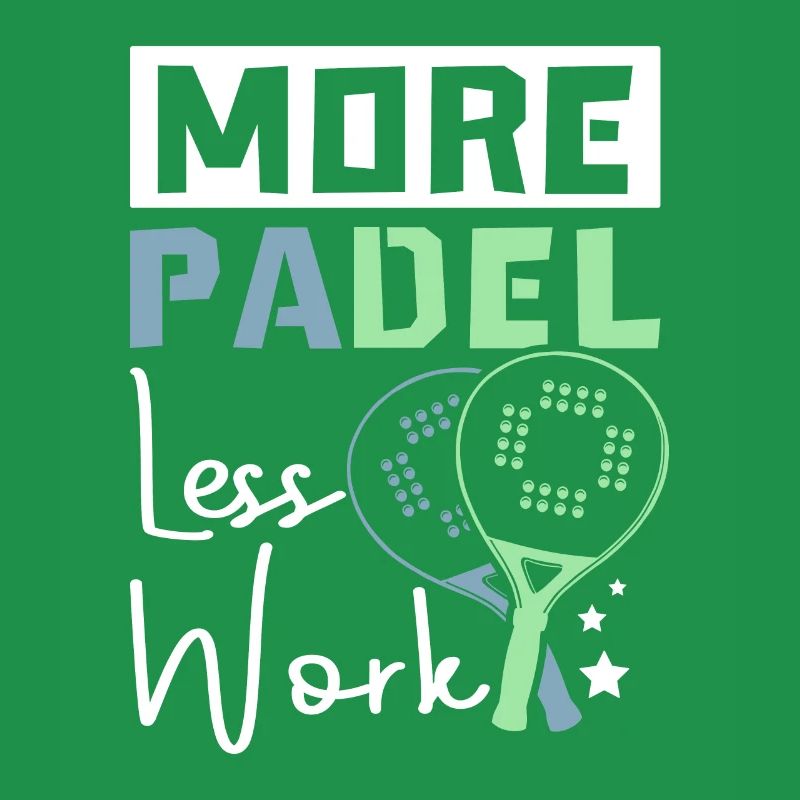 Plus de padel, moins de travail