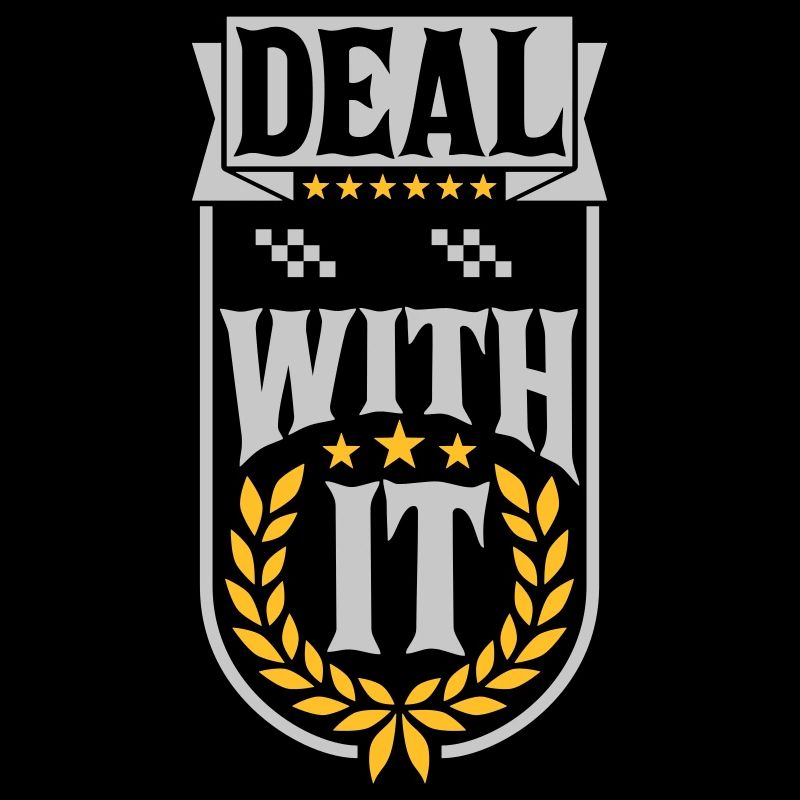 Deal with it Lorbeerkranz