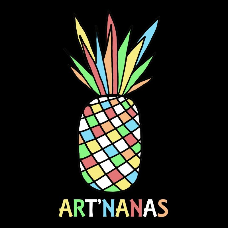 Bunte Ananas
