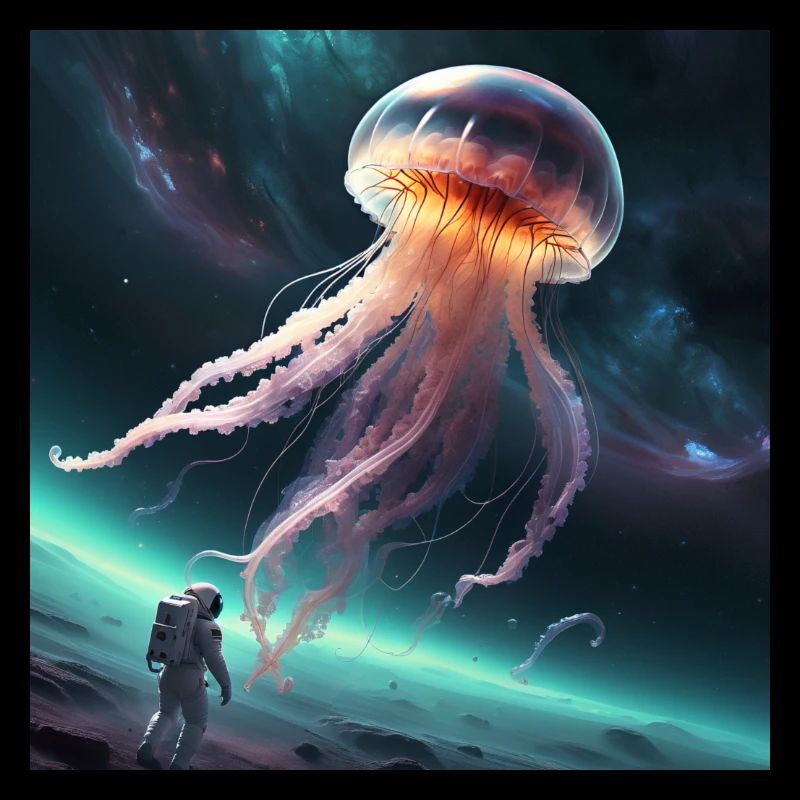 Nova Stingray Discovering Space Jellyfish