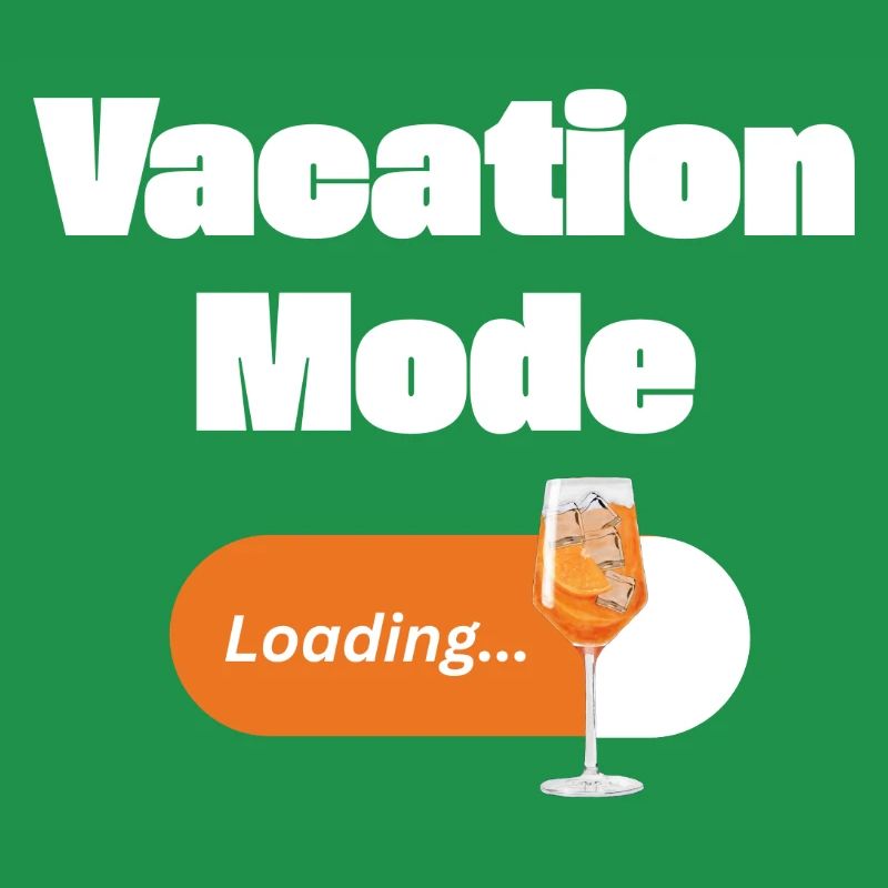 Vacation Mode On – Spritz with Loading Bar (light)