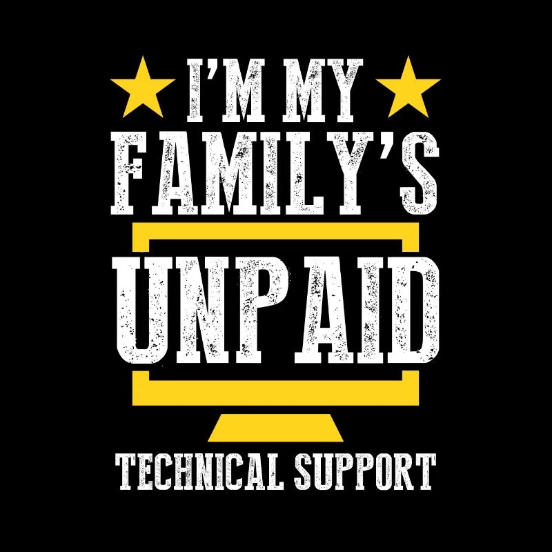 I'm My Family's Unpaid Technical Support Computer