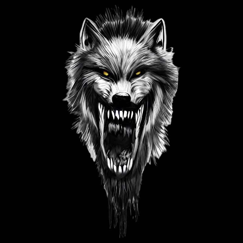 Werwolf gruselig Horror