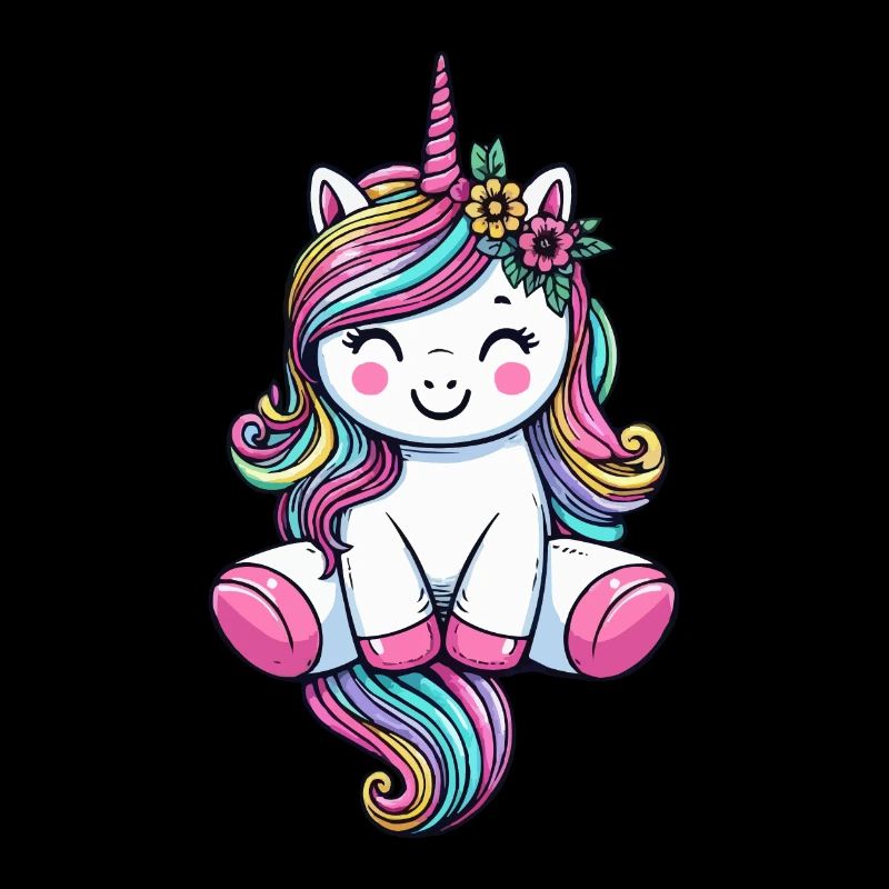 Licorne mignonne