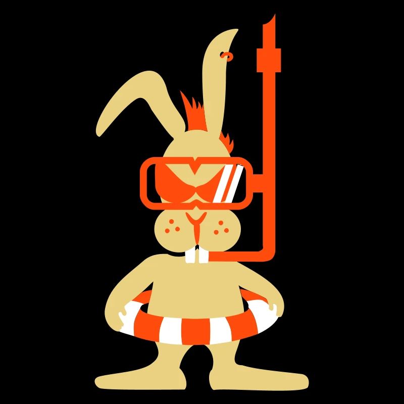 Diver bunny (3c)